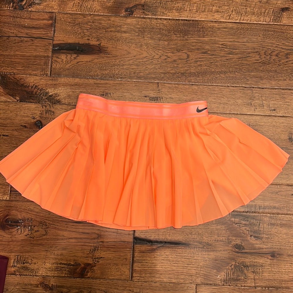 Nike womens tennis skirt, coral